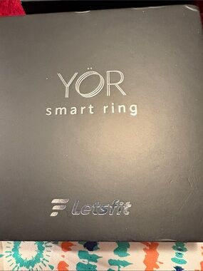 YÖR Letsfit Smart Ring - rose gold size 6 new in box